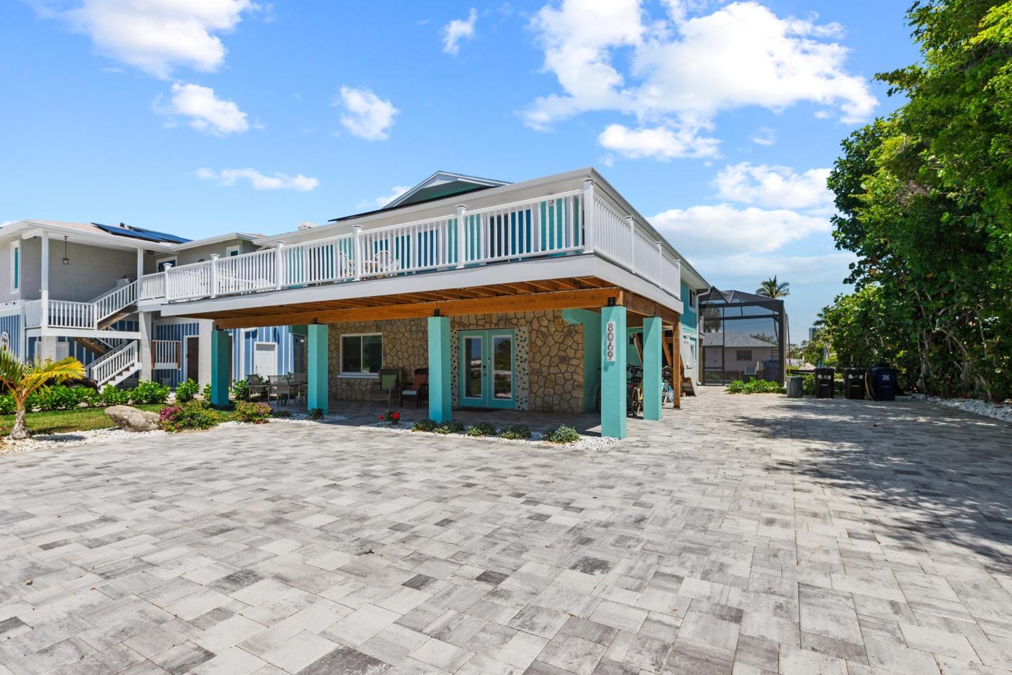 Heated Pool Home Steps To The Beach Fort Myers Beach Bagian luar foto