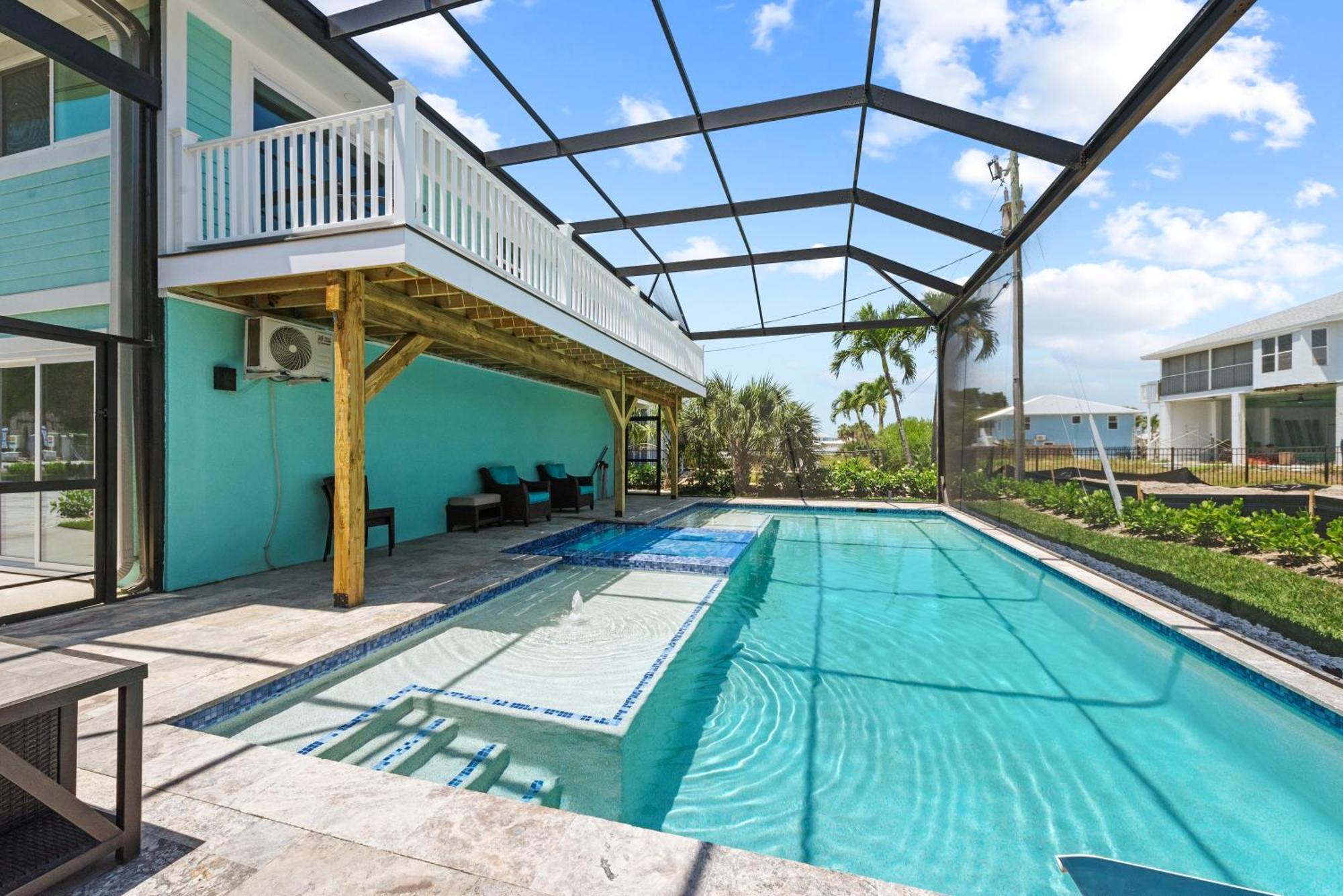 Heated Pool Home Steps To The Beach Fort Myers Beach Bagian luar foto